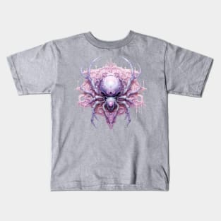 Pastel Goth Creepy Cute Spider Kids T-Shirt